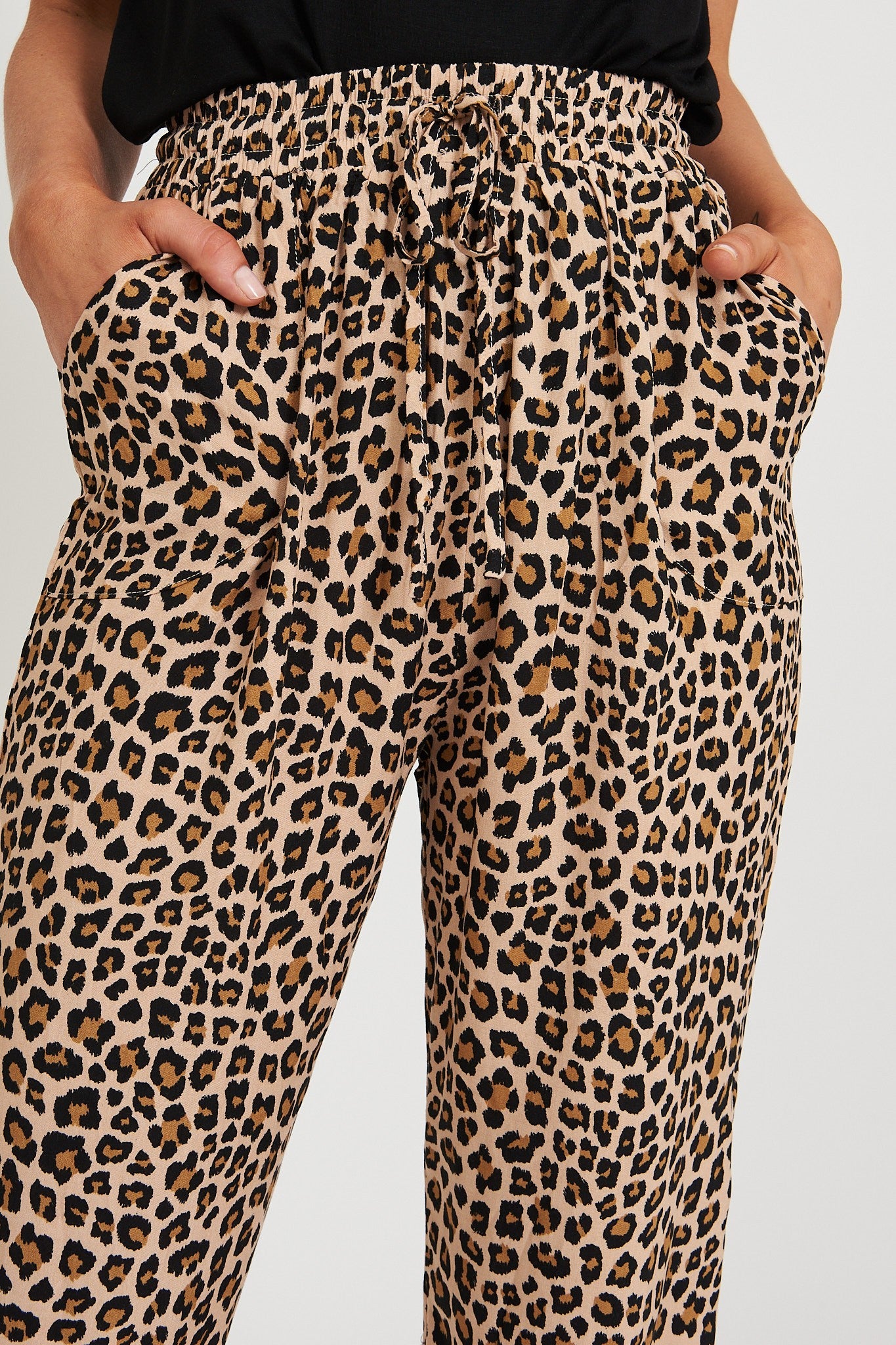 Leopard Print Pants