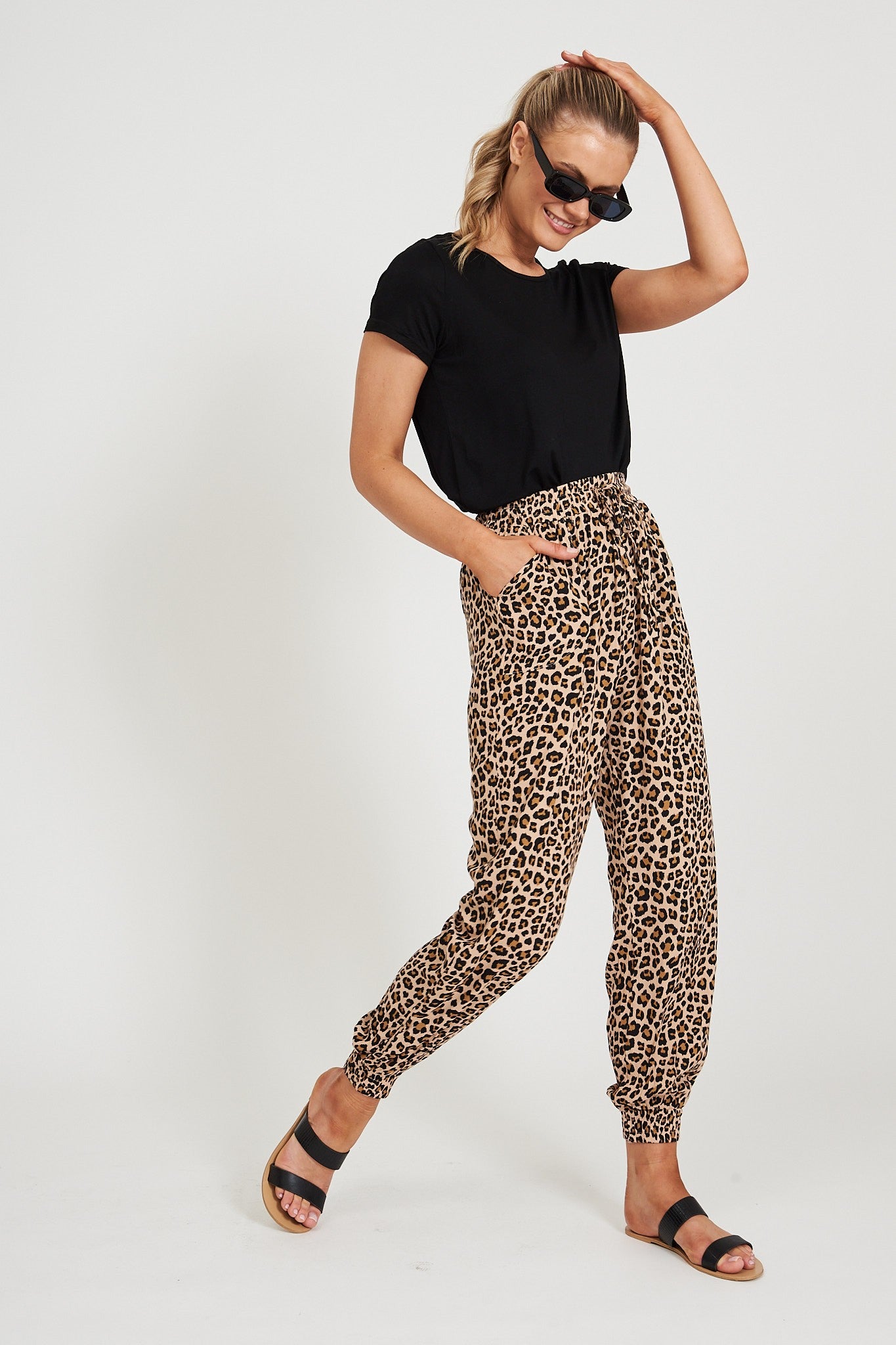 Leopard Print Pants