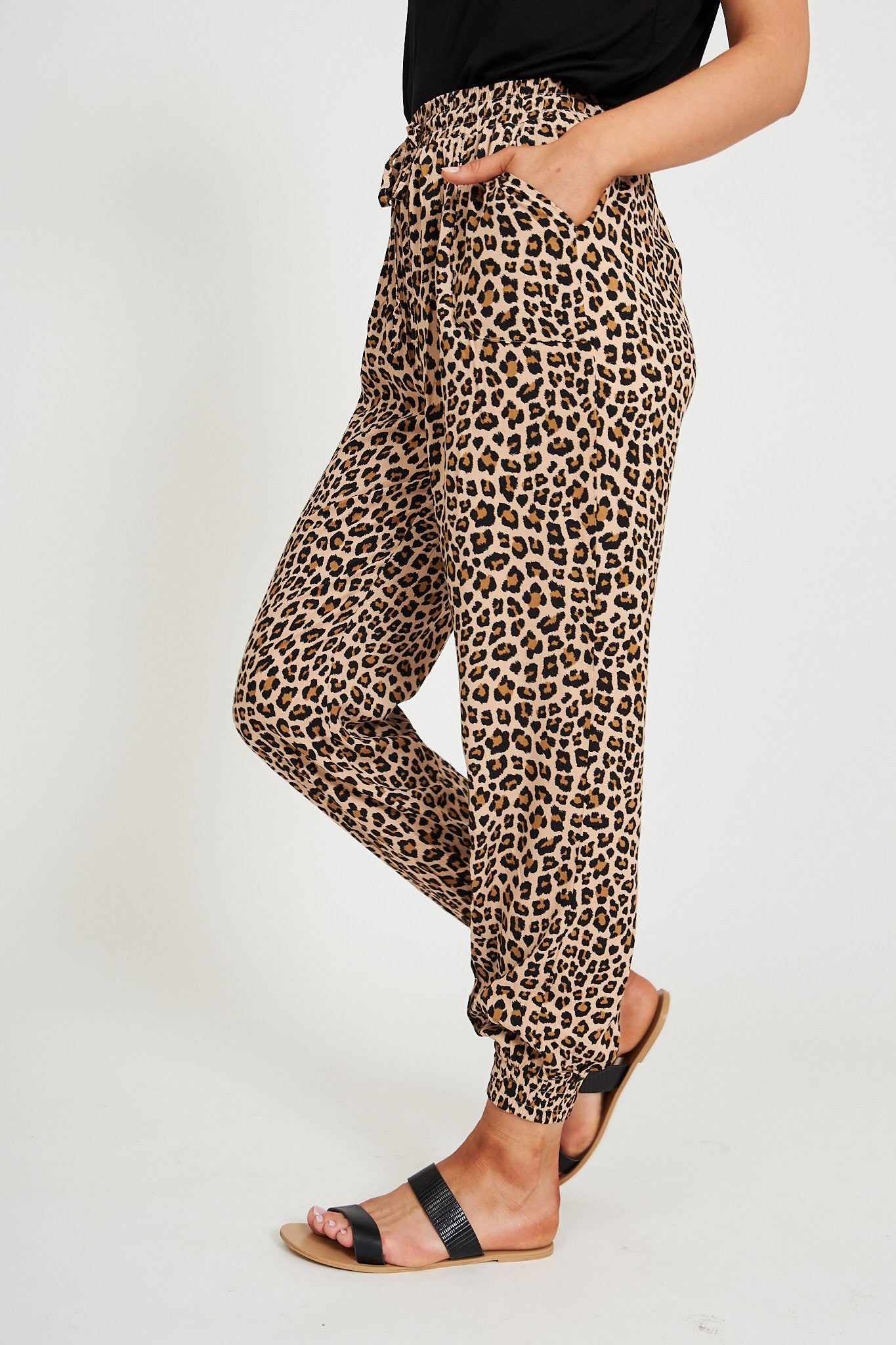 Leopard Print Pants