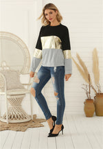 Load image into Gallery viewer, Colorblock Long Sleeve Tee
