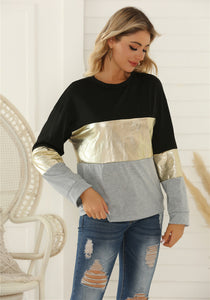 Colorblock Long Sleeve Tee