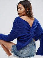 Load image into Gallery viewer, Two-Way Wear Twist Knit Sweater
